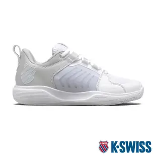 K-SWISS Ultrashot Team 透氣輕量網球鞋-女-白/灰