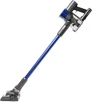 [MyGenie] H20 Pro Cordless Vacuum Cleaner and Wet Mop - Dual Cleaning Function, Cyclonic Filtration, Lightweight with Versatile Attachments, Blue