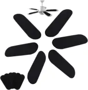 6 Pcs Ceiling Fan Activated Carbon Filter Adhesive Air Purifier for Blades