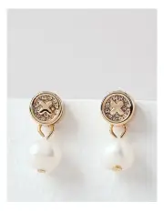 [Trent Nathan] Petite Diamante Stud in Gold