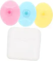 Baluue Bathing Brush Set Baby Shower Brush Soft Silicone Bristles Massaging Brush for Toddlers Boys and Girls Gentle Exfoliating Tool Set of 1 Random Style