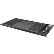 Artusi 4 Burner Built-In Gas BBQ - Black Enamel