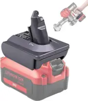 V6 Adapter for Craftsman 20V Battery to For Dyson V6 Vacuum Cleaner Converter