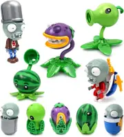 and Zombies Toys Vs Egg Transformation Series Assembled Toys Action Figures Set