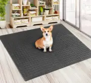 Home Gym Fitness EVA Floor Mat Pad Puzzle 12pc/24pc Set Black Grey Yoga Cushion