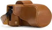 MegaGear Ever Ready Protective Leather Camera Case, Bag for Olympus OM-D E-M5 Mark II with 12-40mm and 40-150mm Lenses