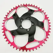Chain Wheel Crank for Bafang BBSHD 130BCD, Spider Chain Ring Adapter, eBike Engine Kit 39T-50T/52T/54T/56T/60T