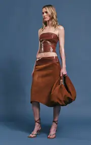 [Christopher Esber] Deia Suede Tote