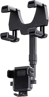 Rear View Mirrors Phone Holder, Retractable Car Phone Holder Rotatable Auto Phone Mount Car Accessories, Anti-Shake Cellphone Car Holder For Navigate, Watch Videos