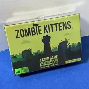 New Sealed ZOMBIE KITTENS Cat Card Game A Game by Exploding Kittens