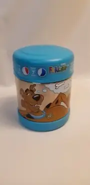 Scooby Doo 2010 Ruh Roh 10 Oz Thermos Funtainer Food Jar Container Hanna-Barbera