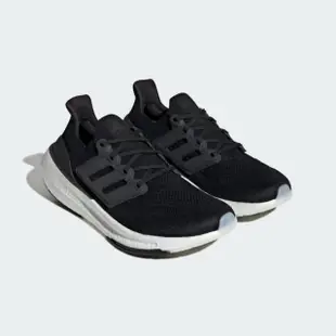 【adidas 愛迪達】慢跑鞋 男鞋 運動鞋 緩震 ULTRABOOST LIGHT 黑 GY9351