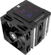 Thermalright Peerless Assassin 120 Digital Black CPU Cooler, Double Towers and Double Fans Cooling, CPU Air Cooler, Digital Screen Top Cover, for AM4/AM5,Intel LGA1851/1700/115X/1200