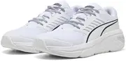 311099 SOFTRIDE PRO Control Running Shoes, 25 Spring Summer Color Puma White/Puma Black (07), 29.5 cm