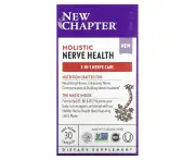 New Chapter, Holistic Nerve Health, 30 Capsules