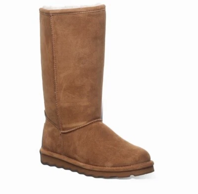 NEW Bearpaw Elle Tall Boot in Hickory/Champagne For Women's Size 7 Wide