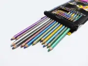 Prismacolor Colored Pencils Set of 12 Metallic Colors 4.0mm