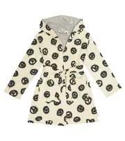 [Molo] Molo Wave Peace Smile cotton-blend bathrobe Y 5/6 white
