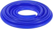 X AUTOHAUX 1 Pc for Air and Water Silicone Vacuum Tubing Hose High Temperature Automotive Vacuum Line 15Ft 5/16" 8mm ID 3.5mm Thickness Blue Silicone