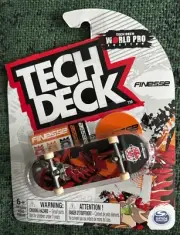 TECH DECK FINESSE BAKUGAN DRAGONOID MINI SKATEBOARD Red/Orange ULTRA RARE