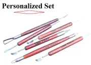 Personalized Clay Tools Sculpting, Double-Sided Polymer Carving Tools Kit,