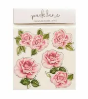 PARK LANE Chipboard Shapes - ROSE - 4 pcs