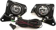 XISII Car LED DRL Daytime Running Lights Fit For Toyota Hiace 2014-2015 Car Accessories Fog Lamps LED Fog Lamp Cover daytime running lights for cars