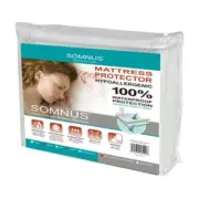 Mattress Protector King Size Waterproof Hypoallergenic Fitted Cover Soft Cotton