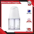 500ml Mini Electric Garlic Food Chopper Veg Chopper Grinder Blender Crusher Tool