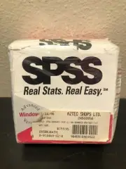 New Vintage SPSS V6.1.3 Graduate Pack statistical analysis software 3.5” Discs