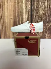 VANS DOHENY TRIPLE WHITE VNOA3MVZW42 CANVAS SHOES LACE UP WOMEN'S 7.5 NEW W BOX