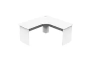 Collins Manager L-Shape Corner Workstation Computer Office Desk 150cm - White