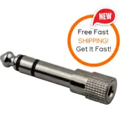 Pig Hog PA-ST35T Solutions - 3.5mm(F) - 1/4"(M) Stereo Adapter - NEW