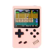 Retro Mini Handheld Game Console(Pink)
