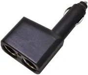Metra AW-PL25 12 Volt Double Socket Lighter Plug Power Dual 12V