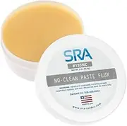 SRA Solder No-Clean Electronics Soldering Flux Paste, Safe for Lead and Lead Free Assembly. Non Acid Flux for Soldering Electronic Circuit Boards (PCBs) and Electrical Wire Tinning. USA Made (2oz Jar)