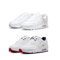 在飛比找蝦皮商城優惠-【NIKE】W AIR MAX 90 休閒鞋 氣墊 白絨金鍊