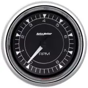 Auto Meter 9797 3-3/8" Tachometer Gauge - 8K rpm In-Dash Chrono