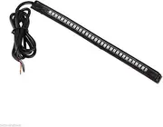 Alipis 12V Red Strip for Motorcycle Car Flexible Brake Turn Signal Running Tail Light Lamp Easy Installation Shock Resistant