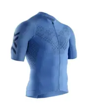 X-Bionic Twyce 4.0 Bike Zip short Sleeve Shirt Man, Twyce Blue/Opal Black