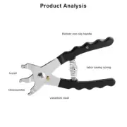 Mountain Bikes Chain Buckle Plier for Quick Open & Close, Bike Chain Link Plier