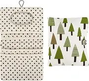 Diaper Bag Organizing Pouches - Multipurpose Foldable Diaper Bag Portable Diaper Pouch - Reusable Organizer Bag Washable Diaper Tote for Wipe, Toy & Bottle