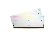 Corsair DOMINATOR TITANIUM RGB 64GB (2x32GB) DDR5 DRAM 6000MT/s CL30 Intel XMP Memory Kit White