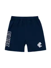 Carlton Blues AFL Kids Performance Shorts | Navy by Sporting House