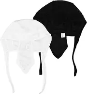 [CATIEBYE] Fashionable and Functional: 2pcs Mesh Pirate Bandana Helmet Liner Breathable Head for Men for Outdoor Use