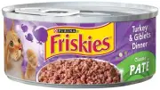 24 Pack Cat Food, Turkey/Giblet Pate, 5.5-oz. Can 42184