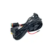 4X4FORCE 3-Meter 1-Way Wiring Loom Harness Kit With Toggle ON/OFF Switch