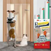 Door Protector from Dog Scratching - Cat Scratch Door Frame Protector - Dog S...