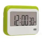 (Green)Large Digits Digital Timer Alarm Clock Mute Small Digital Kitchen JF