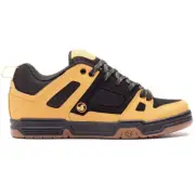 DVS Men's Gambol Chamois/Black/Gum Low Top Sneaker Shoes (010)